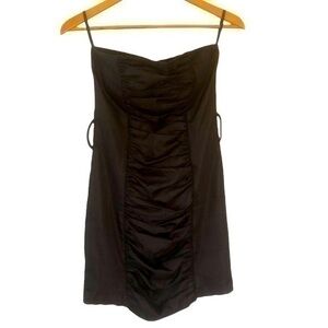 Black Strapless Dress